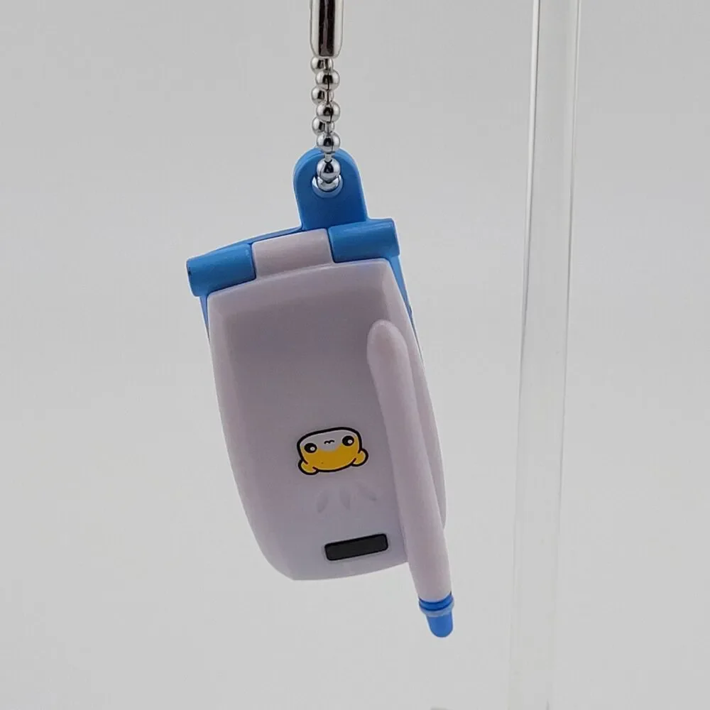 Ham Messenger Melpetit - Bandai Blue Stylus Flip Phone Mini Charm